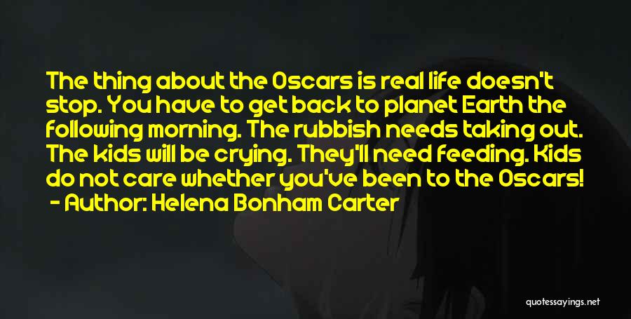 Taking Care Of The Earth Quotes By Helena Bonham Carter