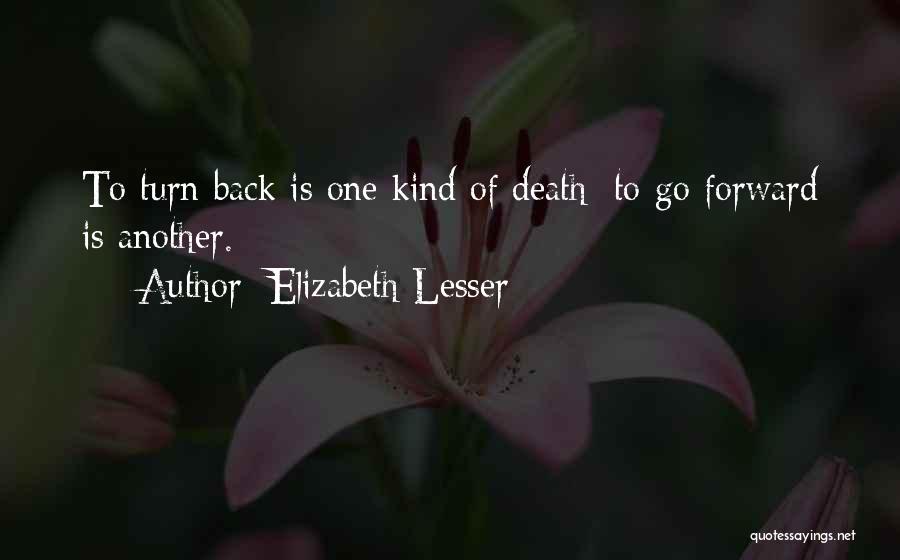 Taking Chances Quotes By Elizabeth Lesser