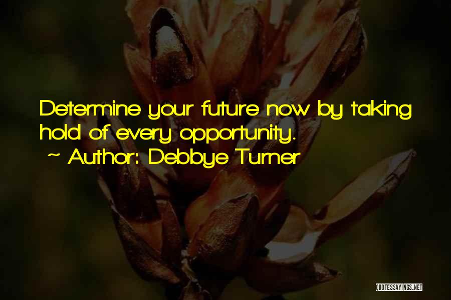 Taking Every Opportunity Quotes By Debbye Turner