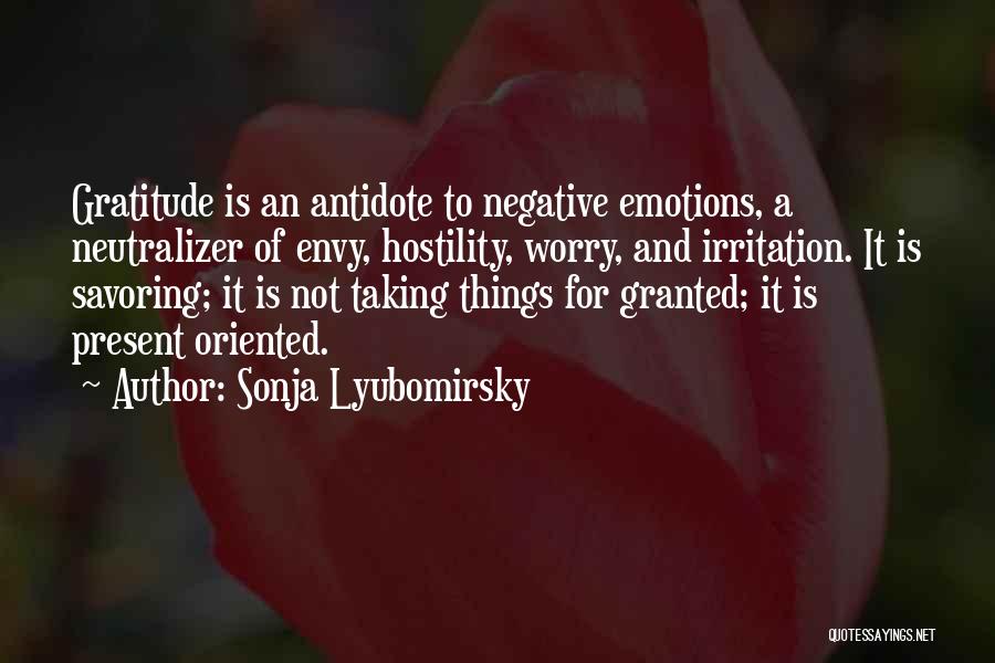 Taking Her For Granted Quotes By Sonja Lyubomirsky