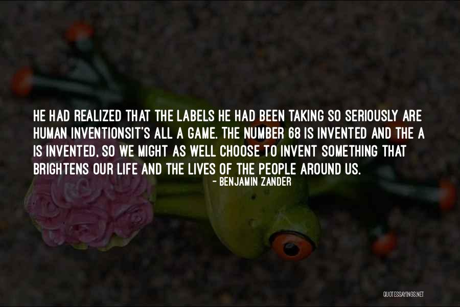 Taking Life Seriously Quotes By Benjamin Zander Taking Life Seriously Quotes By Benjamin Zander
