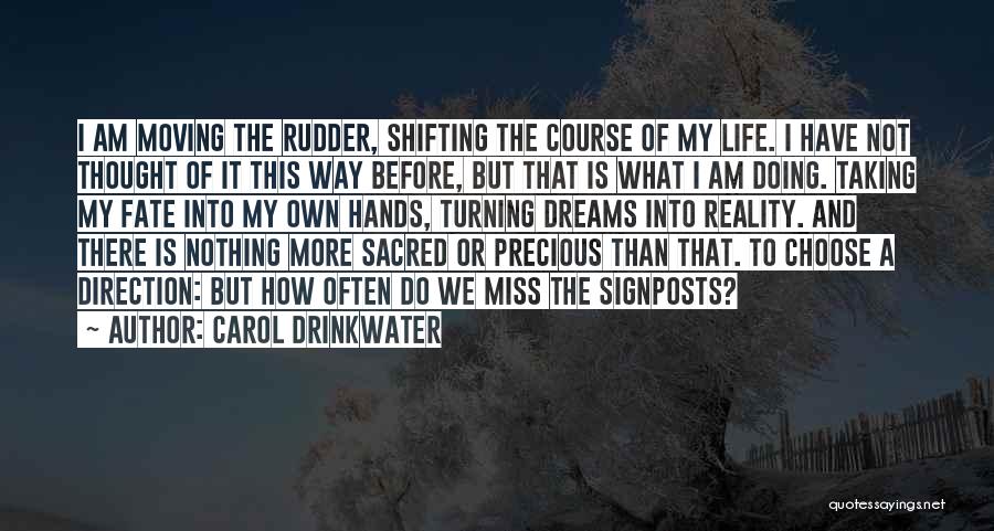 Taking My Life Quotes By Carol Drinkwater