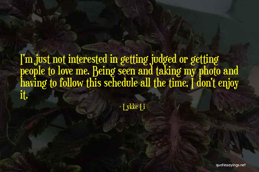 Taking My Time Quotes By Lykke Li Taking My Time Quotes By Lykke Li