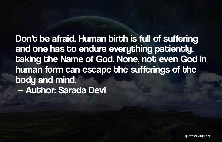 Taking Names Quotes By Sarada Devi