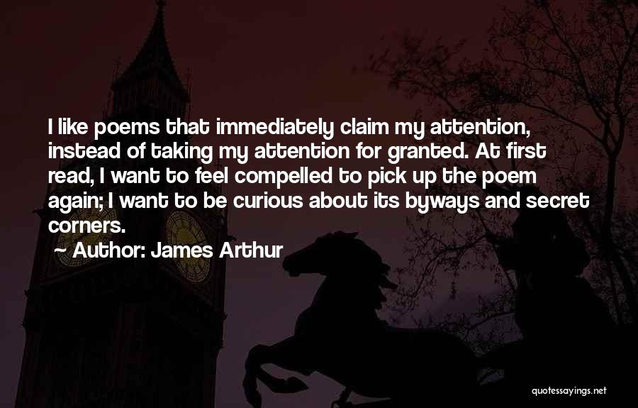 Taking Nothing For Granted Quotes By James Arthur