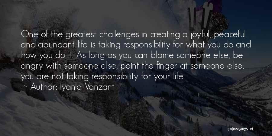 Taking On Challenges Quotes By Iyanla Vanzant