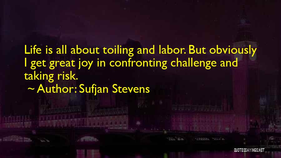 Taking On Challenges Quotes By Sufjan Stevens