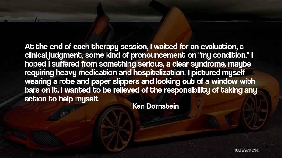 Taking On Responsibility Quotes By Ken Dornstein