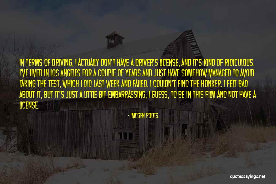 Taking On The Week Quotes By Imogen Poots Taking On The Week Quotes By Imogen Poots