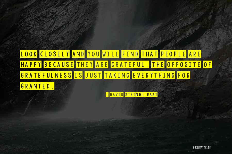 Taking Others For Granted Quotes By David Steindl-Rast Taking Others For Granted Quotes By David Steindl-Rast