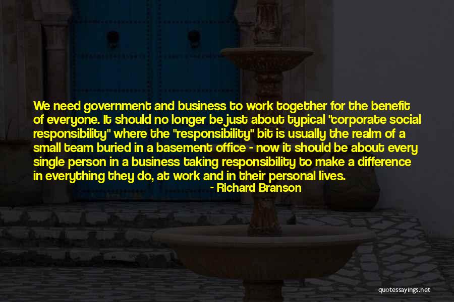 Taking Personal Responsibility Quotes By Richard Branson Taking Personal Responsibility Quotes By Richard Branson