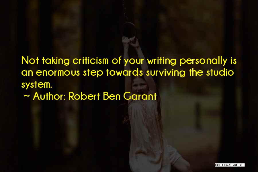 Taking Personally Quotes By Robert Ben Garant