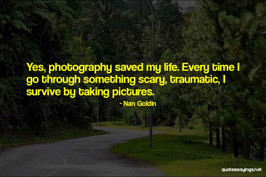 Taking Pictures Of Life Quotes By Nan Goldin