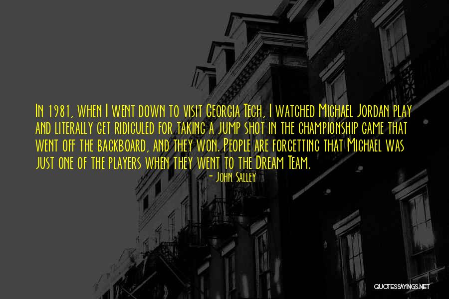 Taking Shot Quotes By John Salley Taking Shot Quotes By John Salley