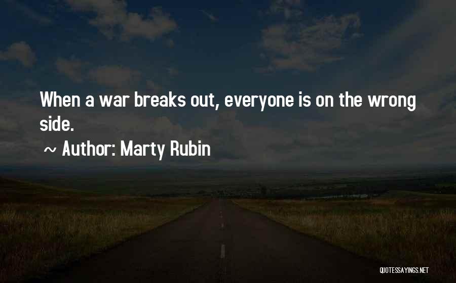 Taking Sides Quotes By Marty Rubin