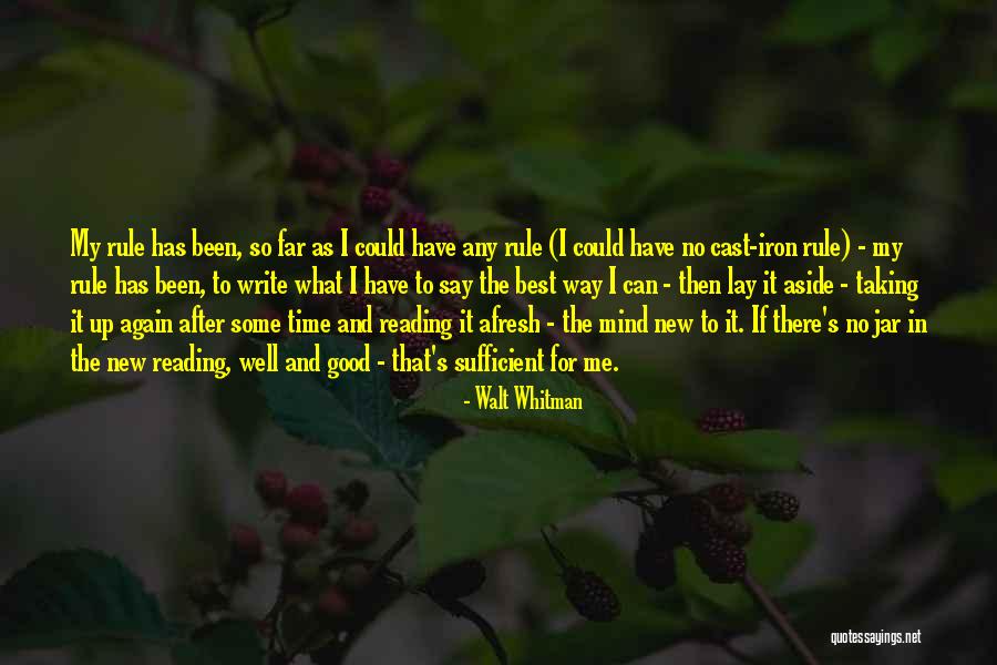 Taking Some Me Time Quotes By Walt Whitman