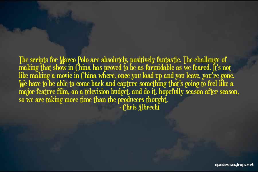 Taking Something Back Quotes By Chris Albrecht Taking Something Back Quotes By Chris Albrecht