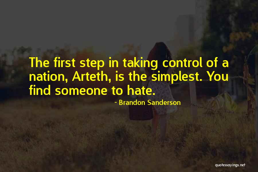 Taking The First Step Quotes By Brandon Sanderson