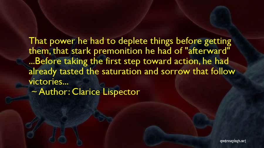 Taking The First Step Quotes By Clarice Lispector