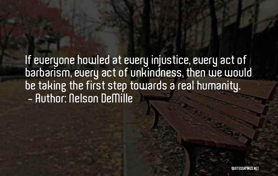 Taking The First Step Quotes By Nelson DeMille