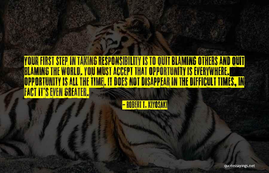 Taking The First Step Quotes By Robert T. Kiyosaki