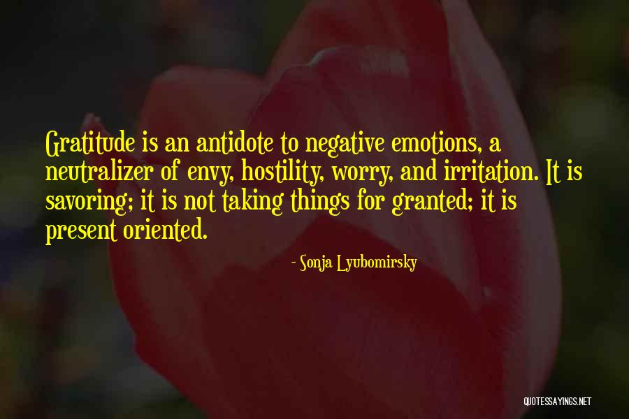 Taking Things Granted Quotes By Sonja Lyubomirsky Taking Things Granted Quotes By Sonja Lyubomirsky