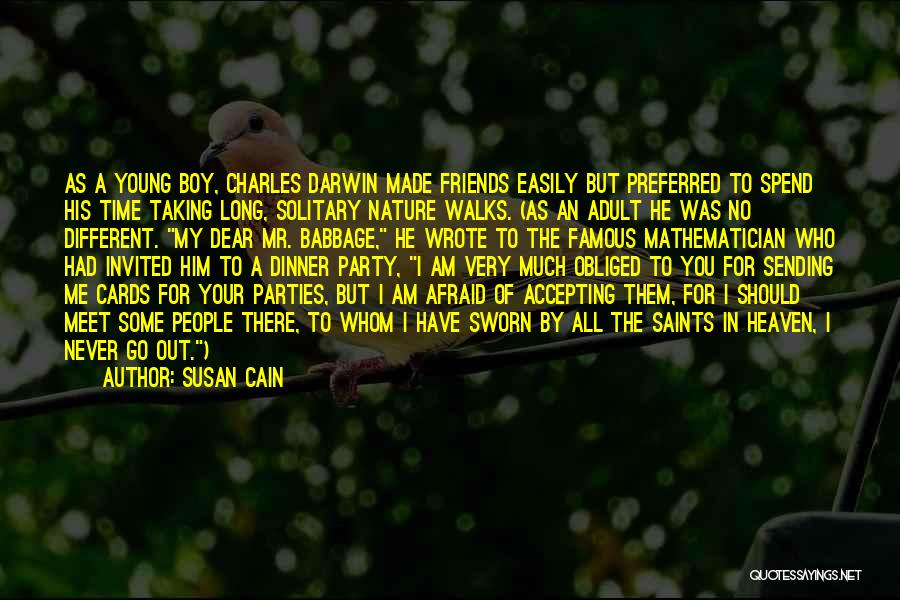 Taking Time For Friends Quotes By Susan Cain