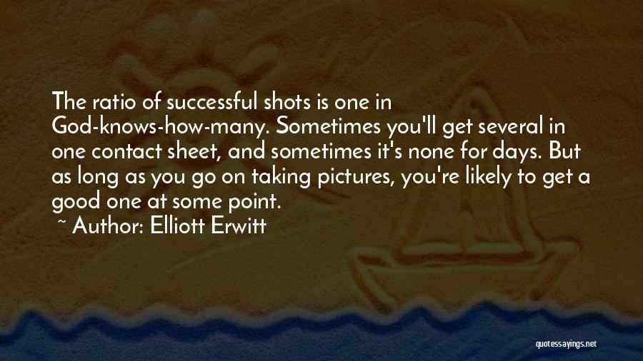 Taking To Many Pictures Quotes By Elliott Erwitt