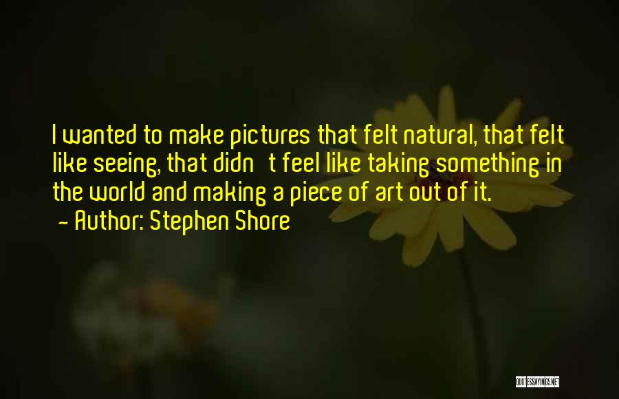 Taking Too Many Pictures Quotes By Stephen Shore
