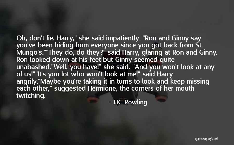 Taking Turns Quotes By J.K. Rowling Taking Turns Quotes By J.K. Rowling