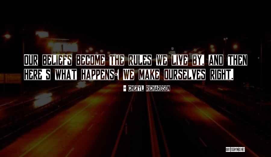 Takkan Terpisah Quotes By Cheryl Richardson Takkan Terpisah Quotes By Cheryl Richardson