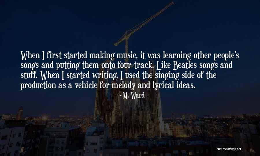 Talaga Bodas Quotes By M. Ward Talaga Bodas Quotes By M. Ward