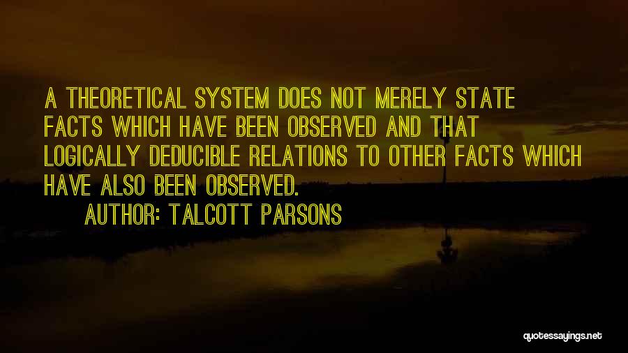 Talcott Parsons Quotes 438954