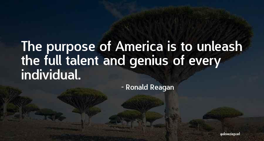 Talent Vs Genius Quotes By Ronald Reagan Talent Vs Genius Quotes By Ronald Reagan