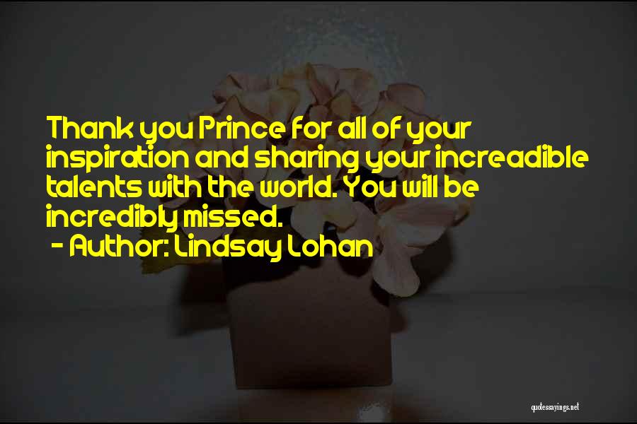 Talent World Quotes By Lindsay Lohan