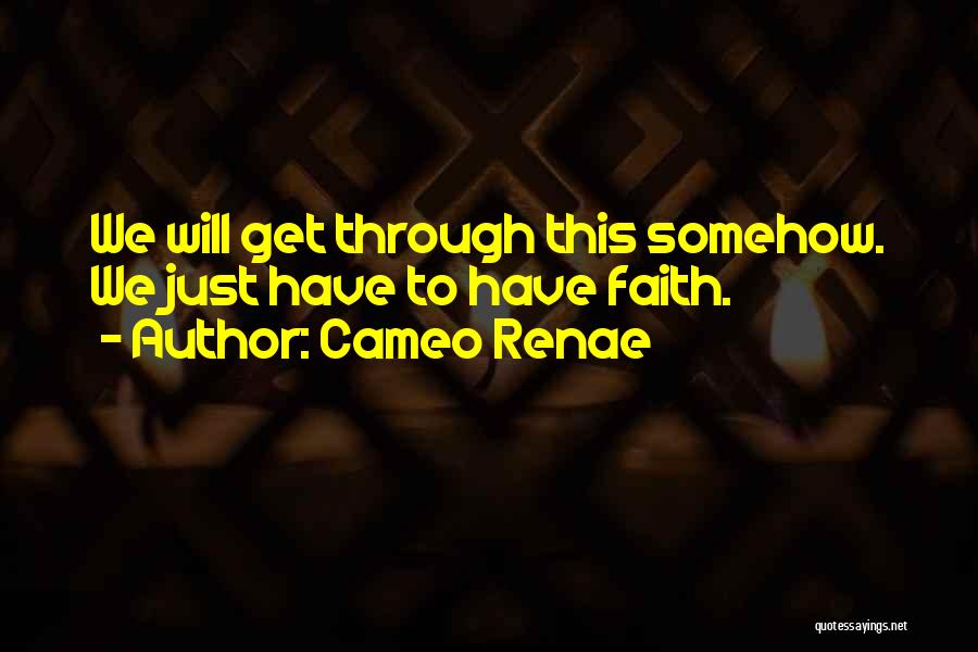 Talentoso Quotes By Cameo Renae