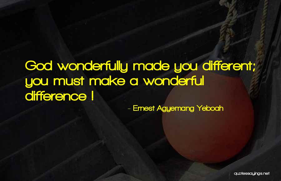 Talents And Gifts Quotes By Ernest Agyemang Yeboah