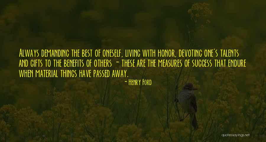 Talents And Gifts Quotes By Henry Ford