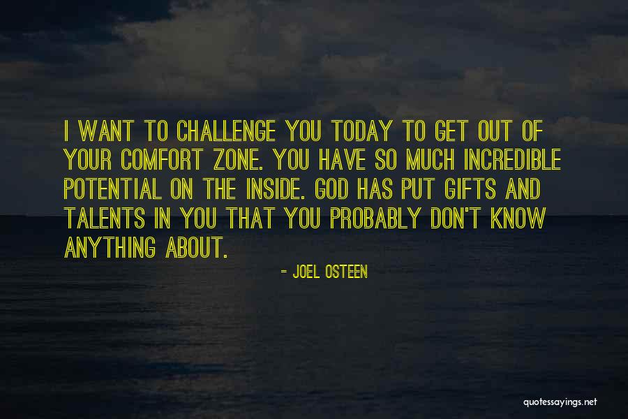 Talents And Gifts Quotes By Joel Osteen