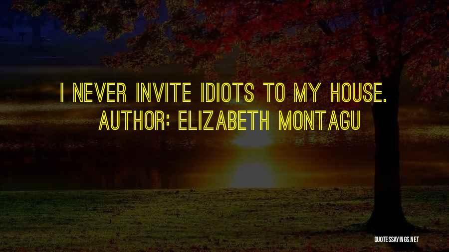 Tales From The Secret Annex Quotes By Elizabeth Montagu