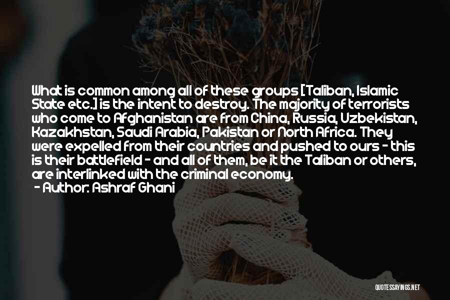 Taliban Afghanistan Quotes By Ashraf Ghani