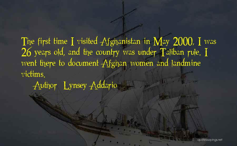 Taliban Afghanistan Quotes By Lynsey Addario