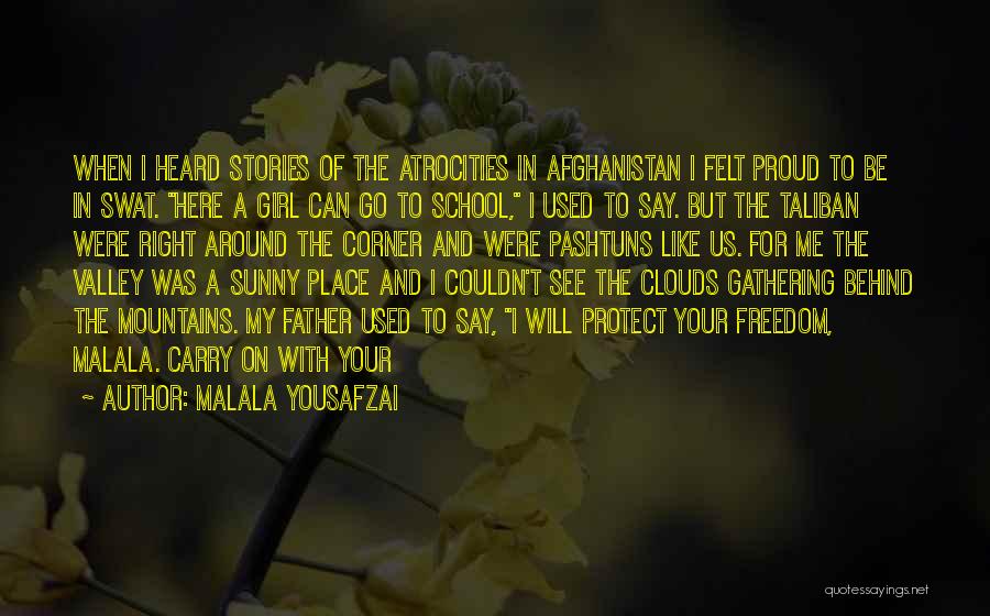 Taliban Afghanistan Quotes By Malala Yousafzai