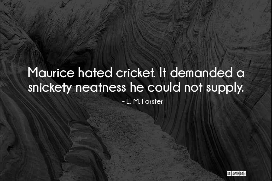 Taliento Surname Quotes By E. M. Forster