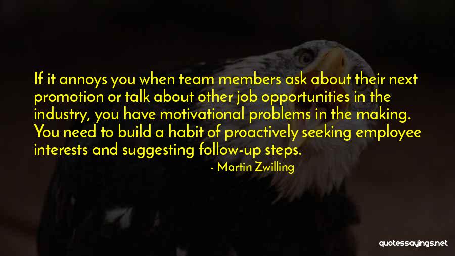 Talk About Your Problems Quotes By Martin Zwilling