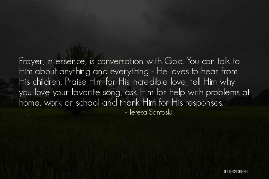 Talk About Your Problems Quotes By Teresa Santoski Talk About Your Problems Quotes By Teresa Santoski