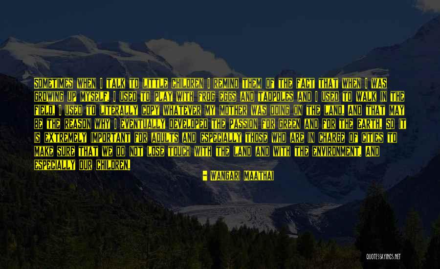 Talk And Play Quotes By Wangari Maathai Talk And Play Quotes By Wangari Maathai