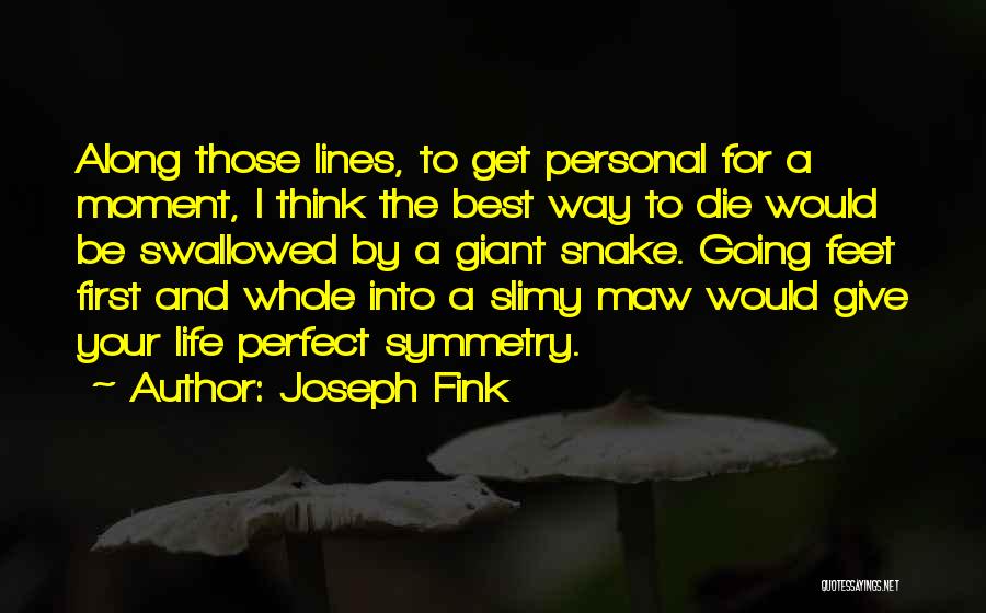 Talk Real Estate Quotes By Joseph Fink
