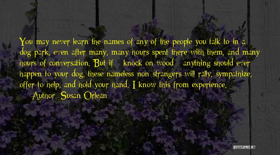 Talk To Strangers Quotes By Susan Orlean