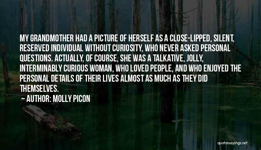 Talkative Woman Quotes By Molly Picon